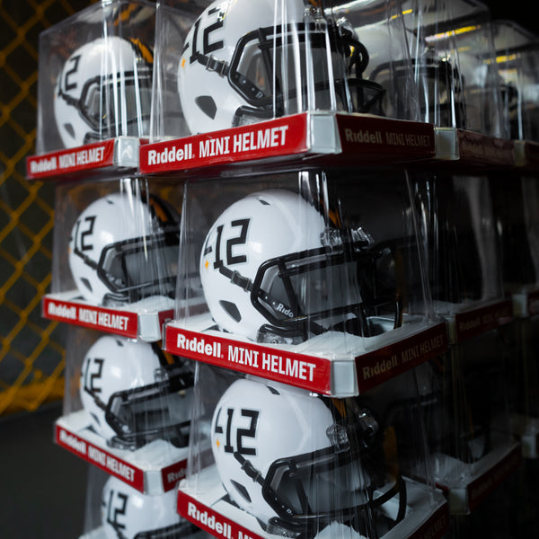 412 x Riddell Arctic White Mini Helmet Shop 412 412 x Riddell Arctic White Mini Helmet Shop 412