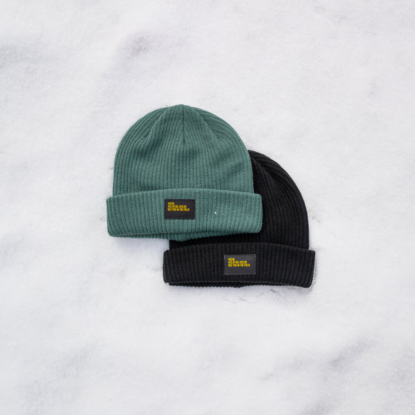 412® Acrylic Ribbed Knit Watch Beanie – Shop 412