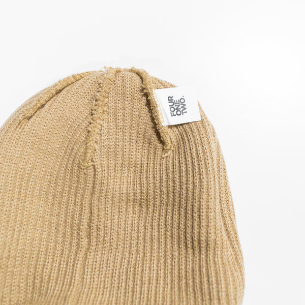 412® Ribbed Knit Patch Beanie – Shop 412