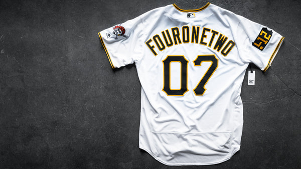 pittsburgh pirates 412 jersey