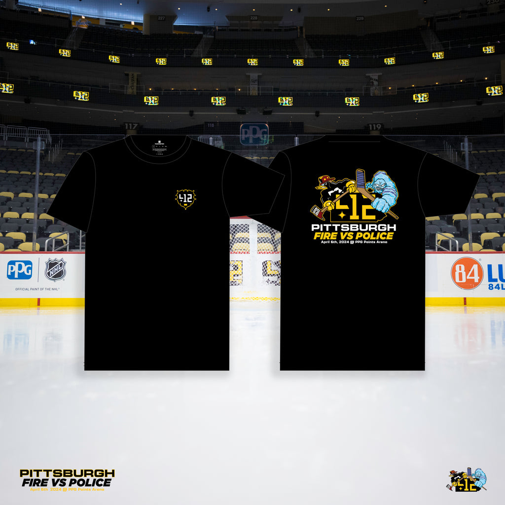 412® Fire VS Police Hockey Tee (PRE-ORDER!)