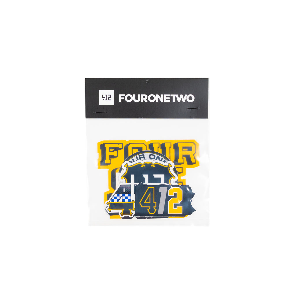 412® Sticker Pack '24-'25
