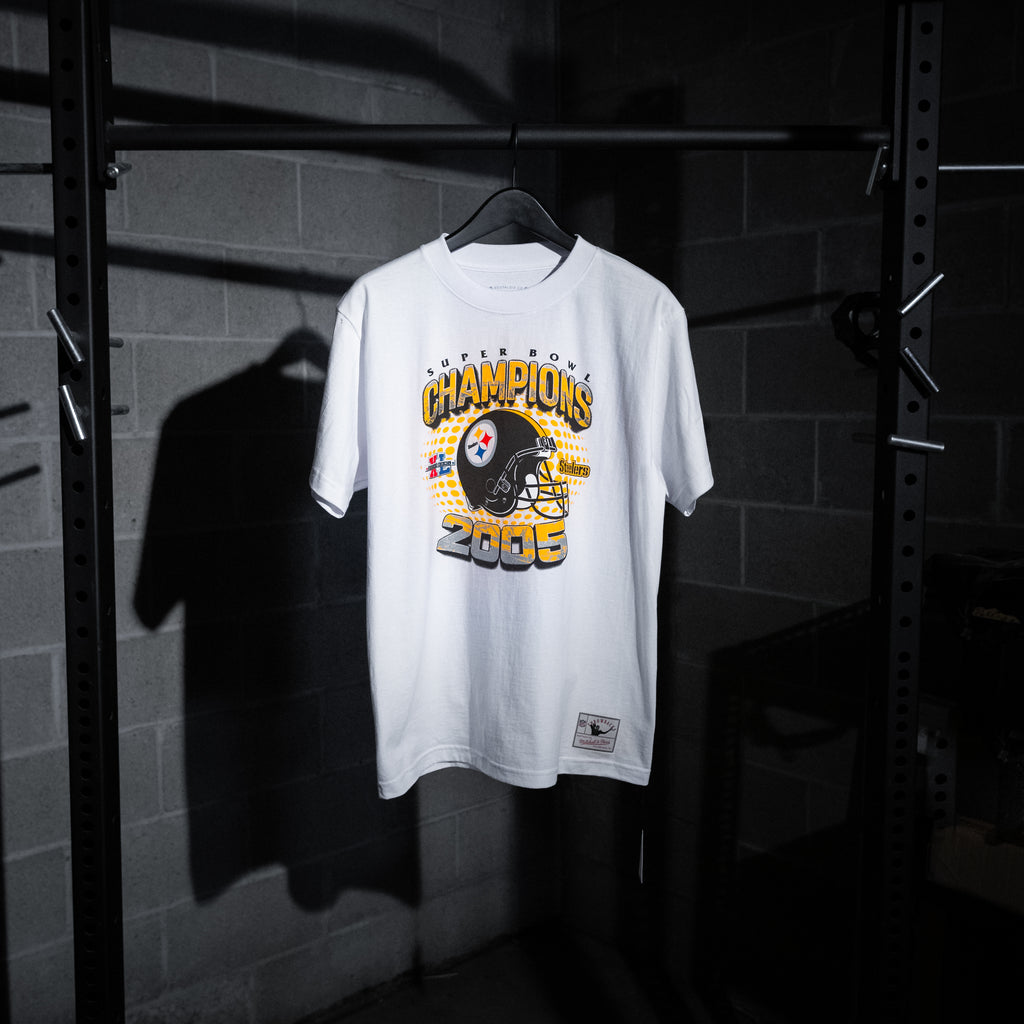 412® x M&N x Steelers® Superbowl XL Champions SS Helmet Tee