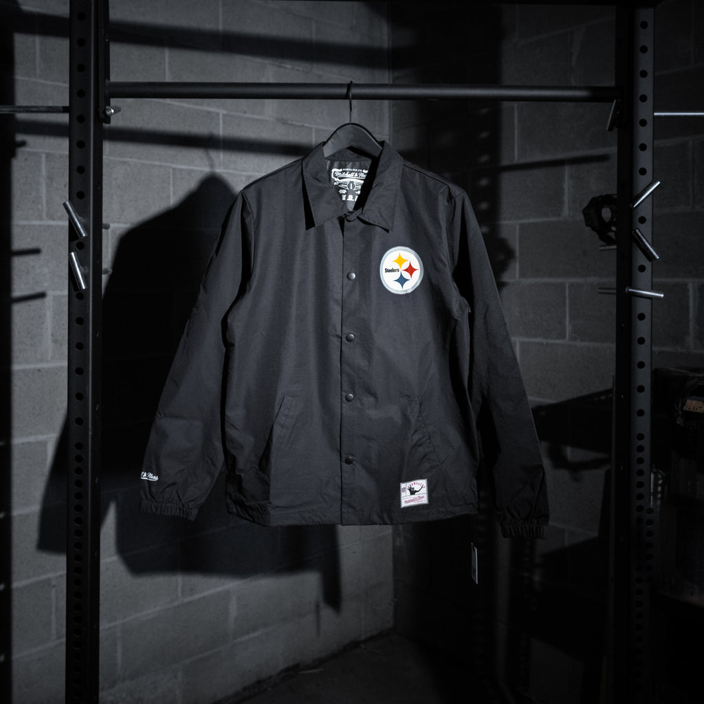 412® x M&N x Steelers® Champions Coaches Jacket