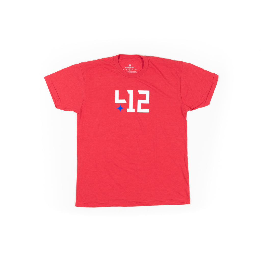 412® Core Tee - Red (USA 250)