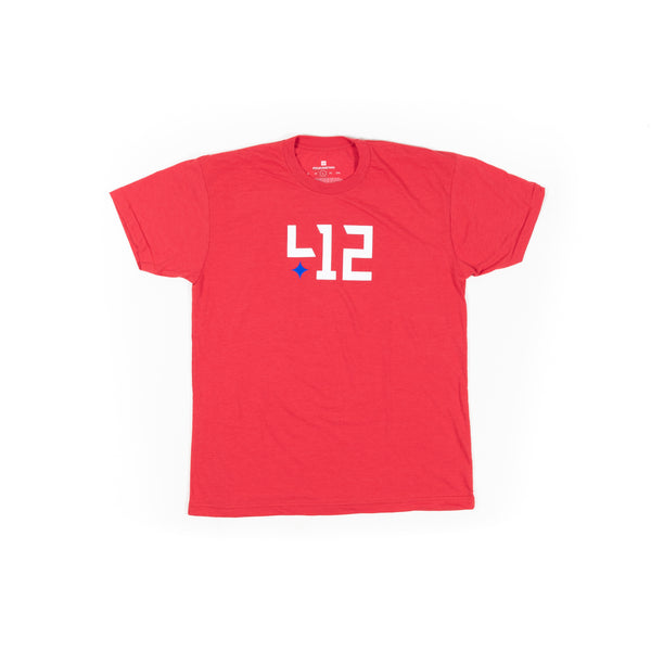 412® Core Tee - Red (USA 250)