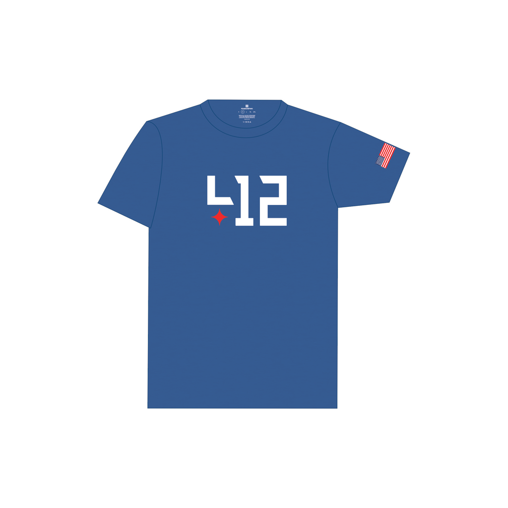 412® USA Gold Medal Logo Tee