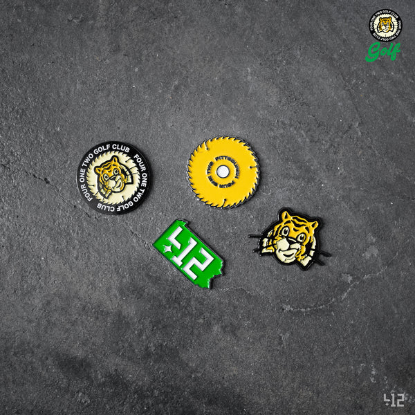 412® Metal Ball Marker 4-Pack