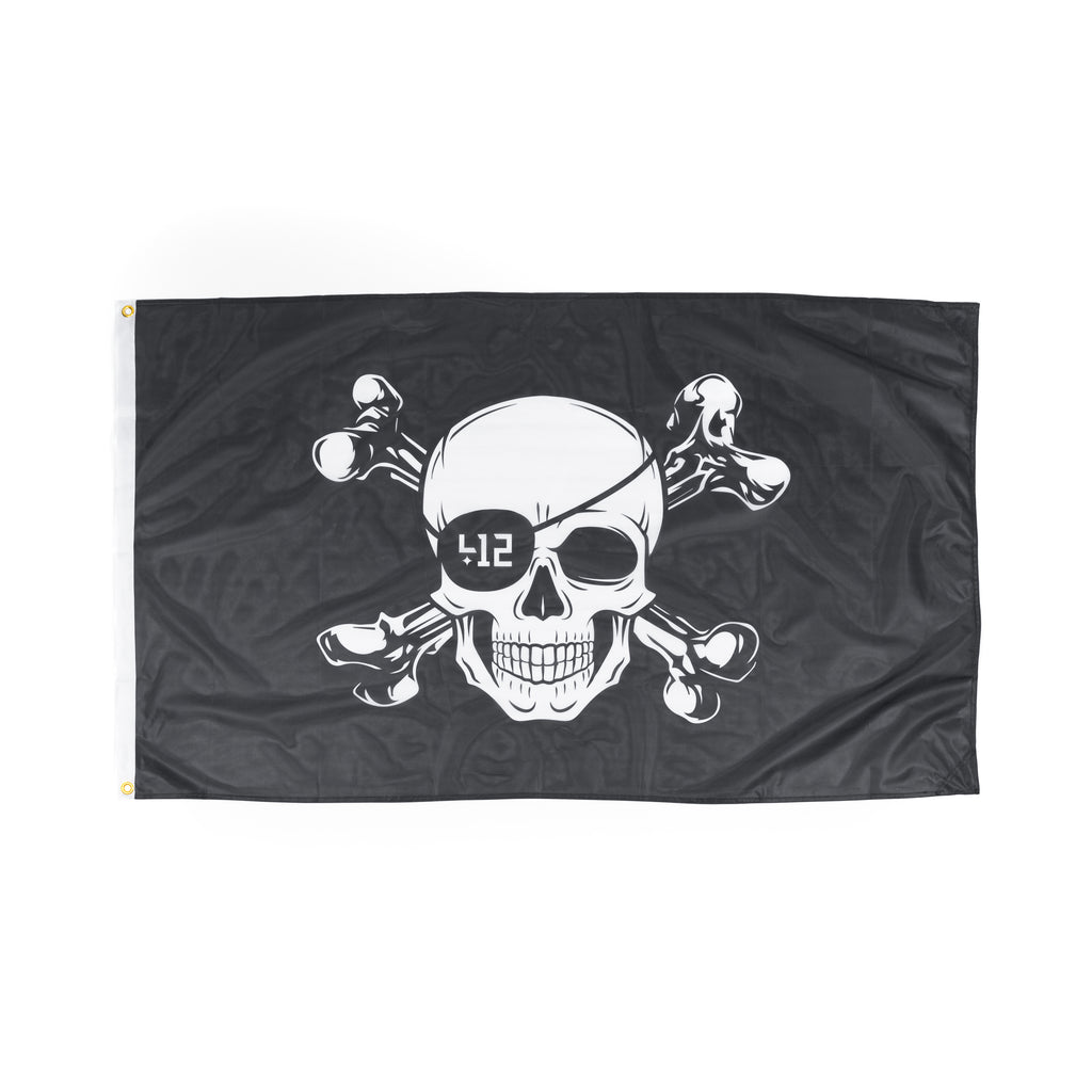 412® Skull Flag