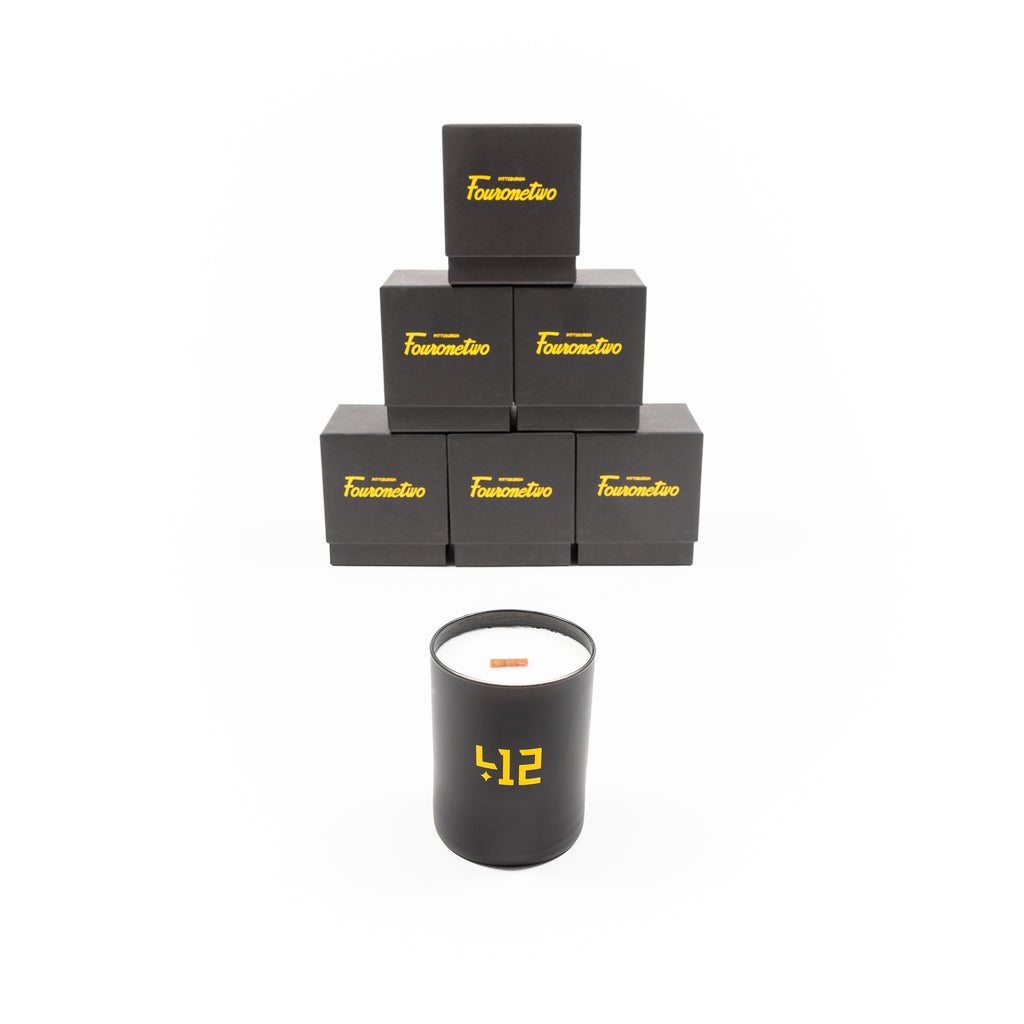 412® 14oz Matte Black Candle