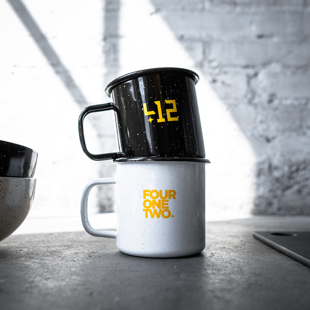 412® Speckled Metal Cup