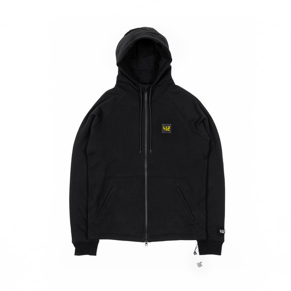 412® "Triple Black" PVC Hoodie