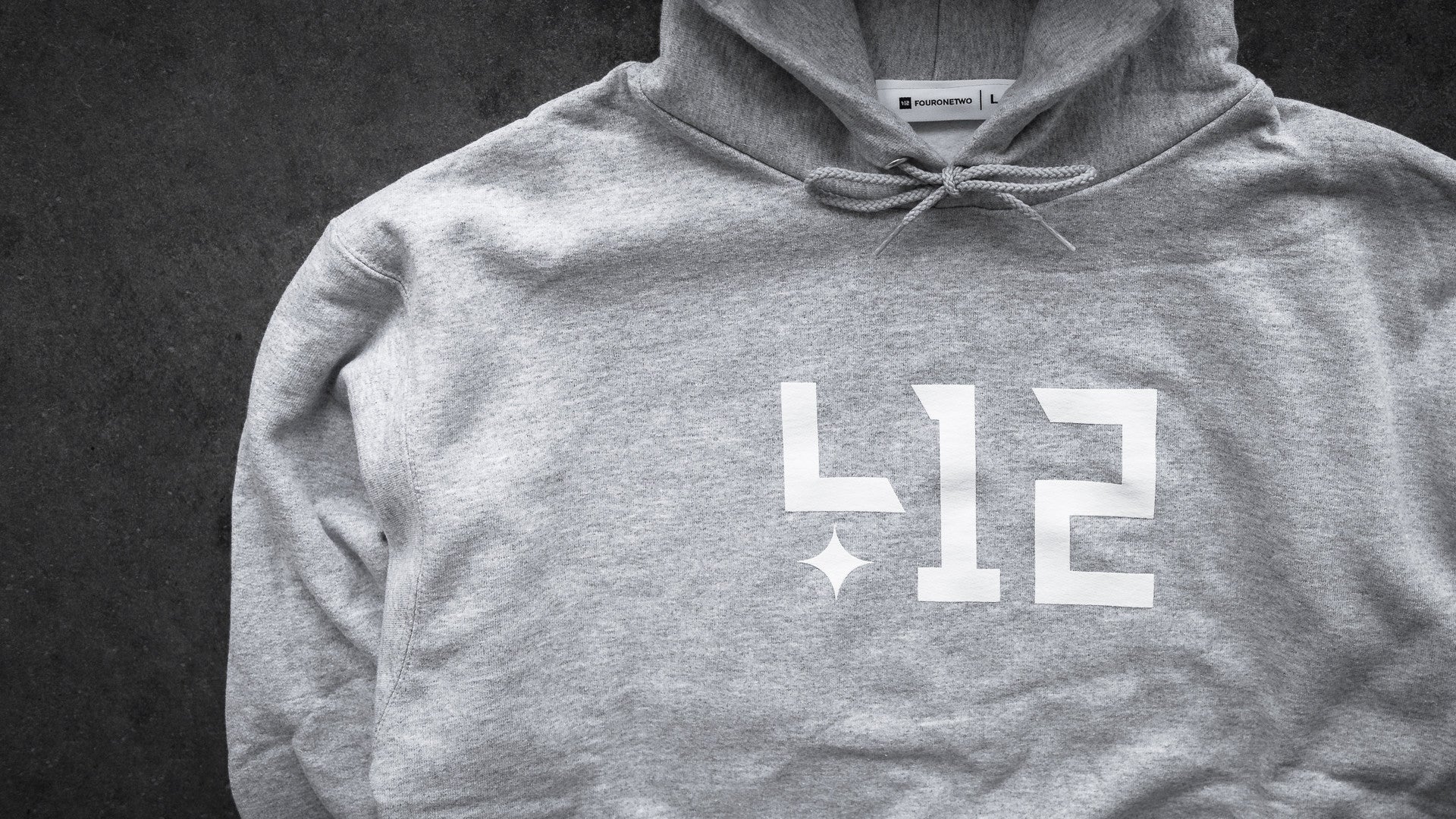 412® Hoodie - Steel Grey – Shop 412