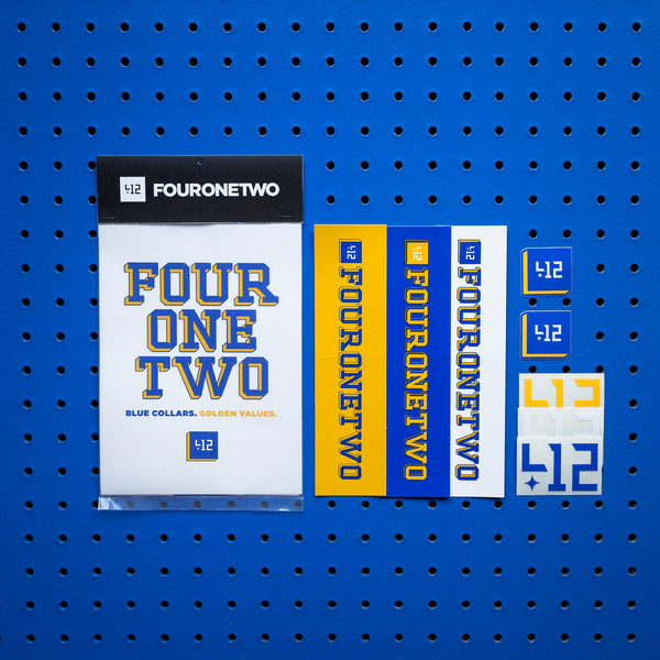 412® University Sticker Pack – Shop 412