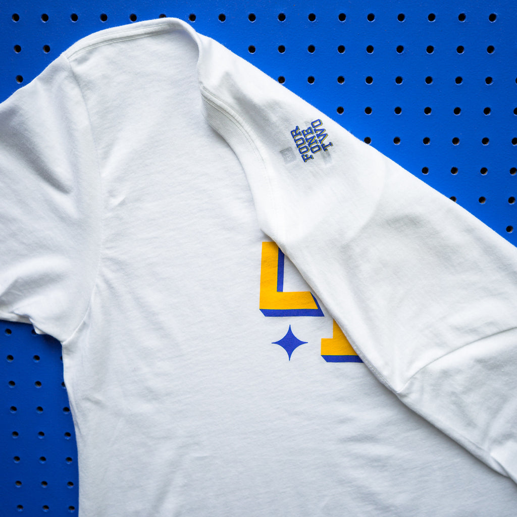 412® University Tee - White